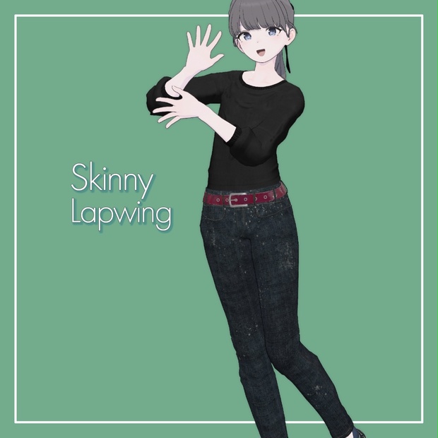 【VRChat】Lapwing専用 Skinny（MA対応） - えれさとのお店 - BOOTH