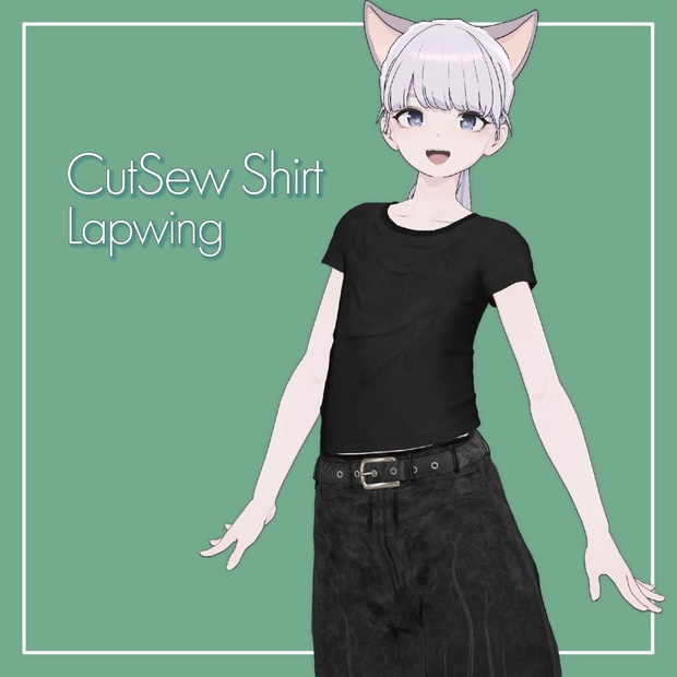 【VRChat】Lapwing専用 CutSew Shirt（MA対応） - えれさとのお店 - BOOTH